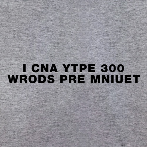 I Can Type 300 Words Per Minute t-shirts